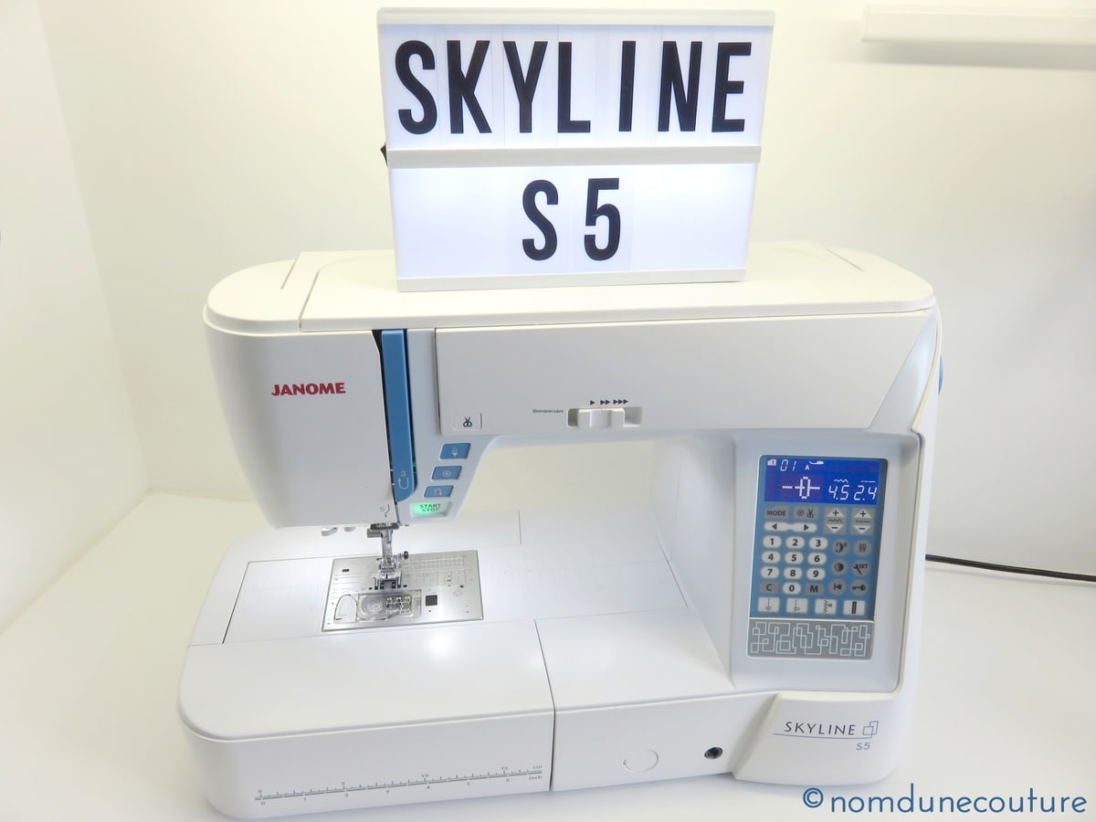 Skyline S5 Janome : Apprendre à s’en servir