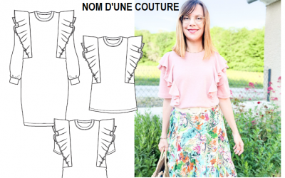 Robe & top Nom d’une couture x Made in me couture