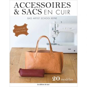 Livre accessoires sacs en cuir couture machine
